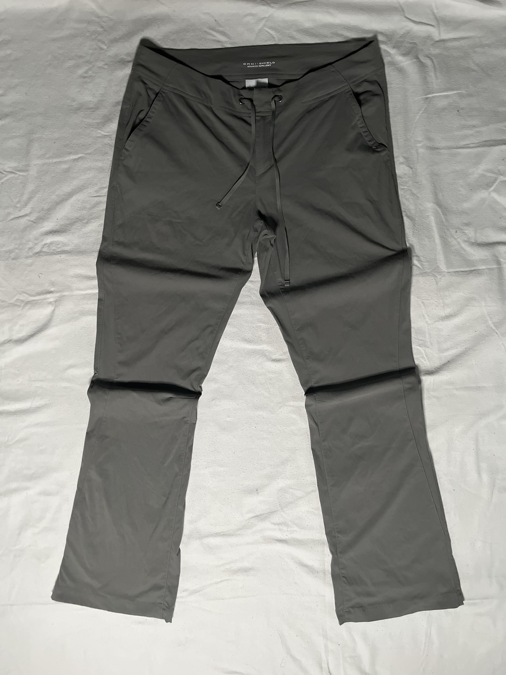 Columbia Omni Shield Women's Gray Outdoor Hiking Pants Size 12